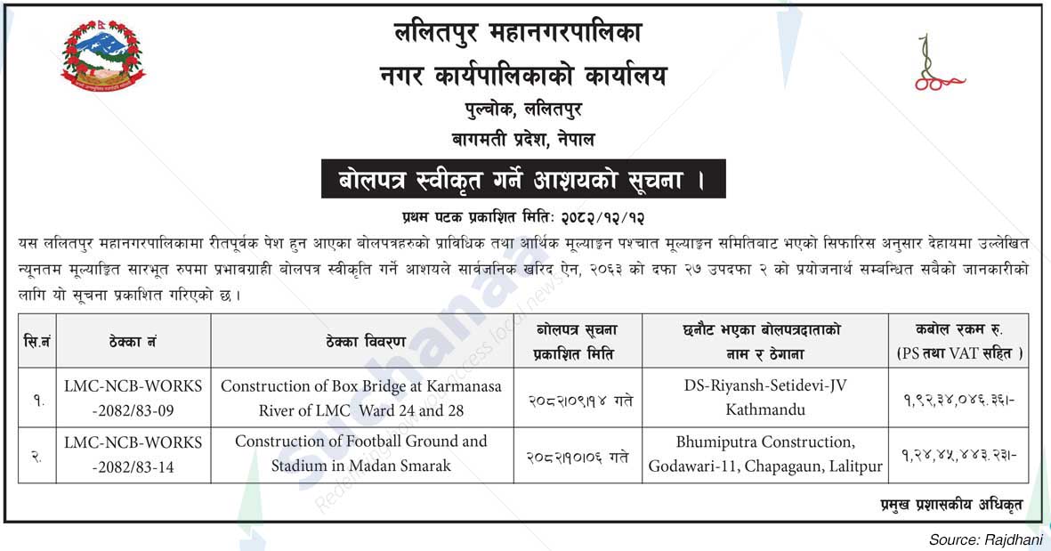 Lalitpur Metropolitan City