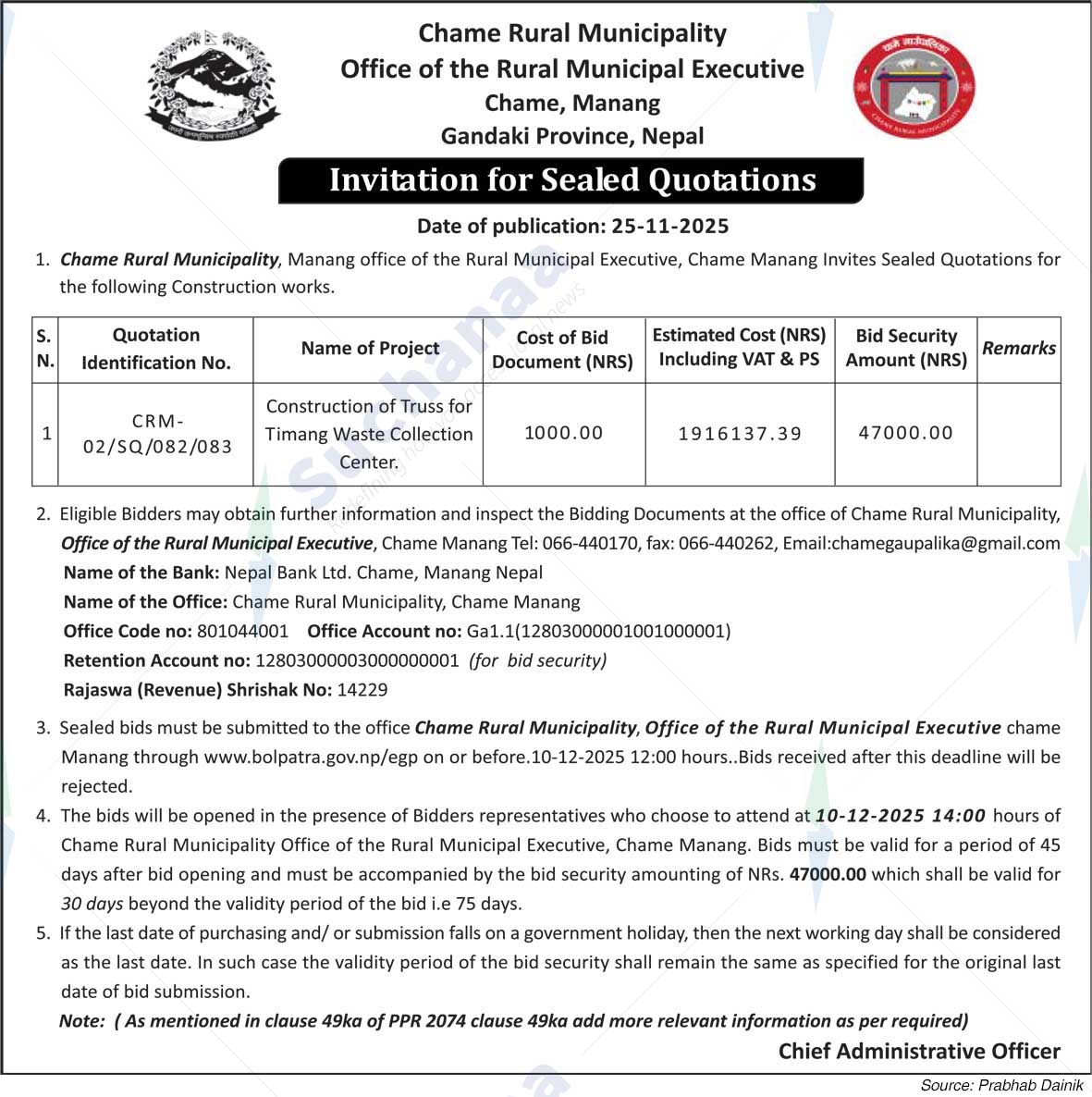 Chame Rural Municipality