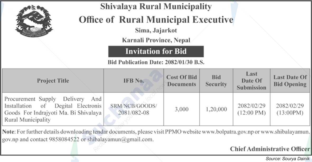 Shivalaya Rural Municipality