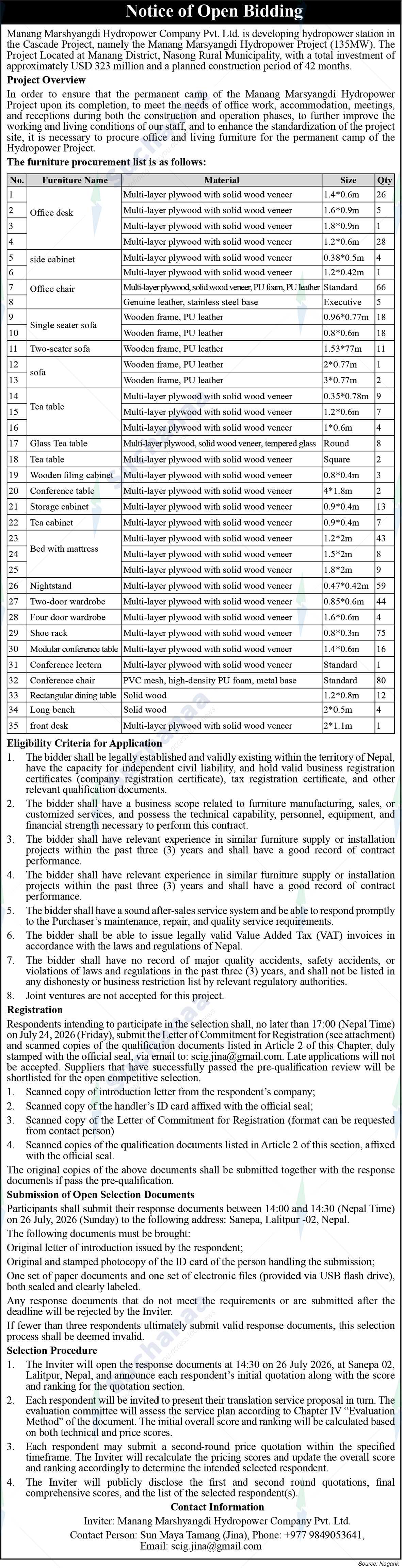 Manang Marsyangdi Hydropower Company Pvt. Ltd.