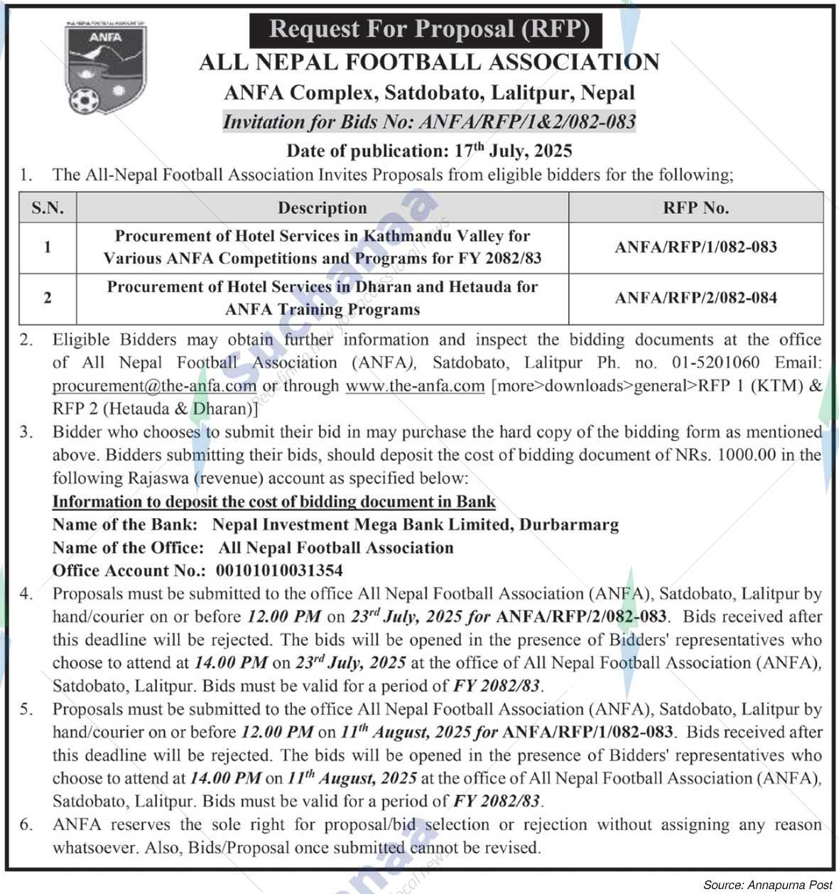 All Nepal Football Association (ANFA)