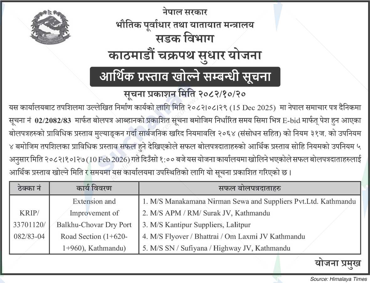 Kathmandu Ringroad Improvement Project