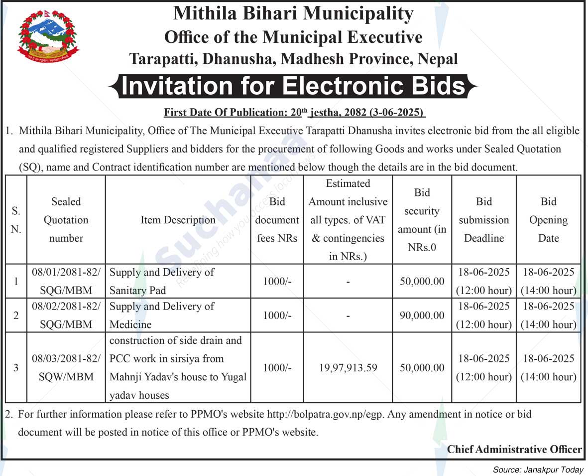 Mithila Bihari Municipality