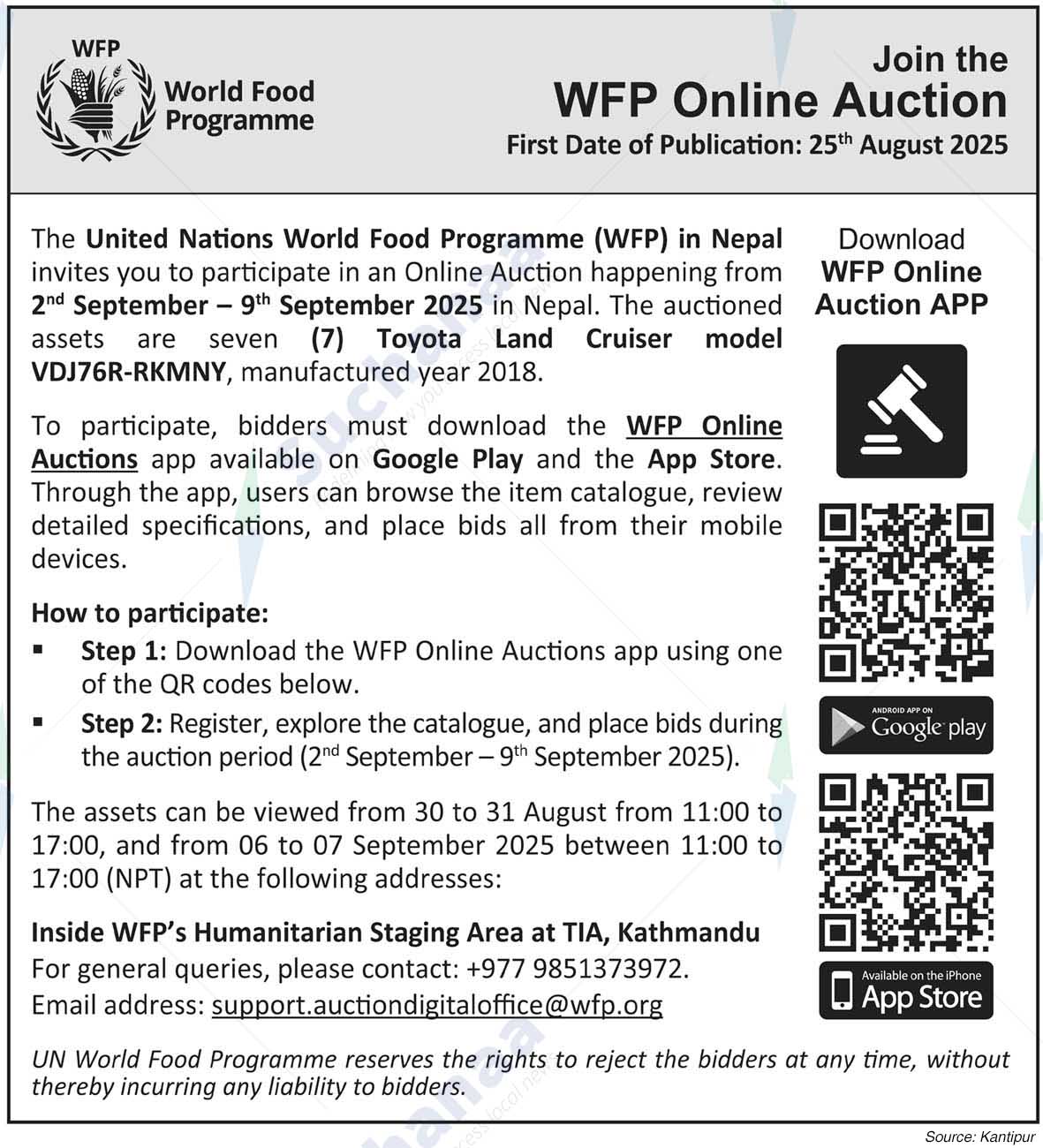 World Food Programme (WFP)