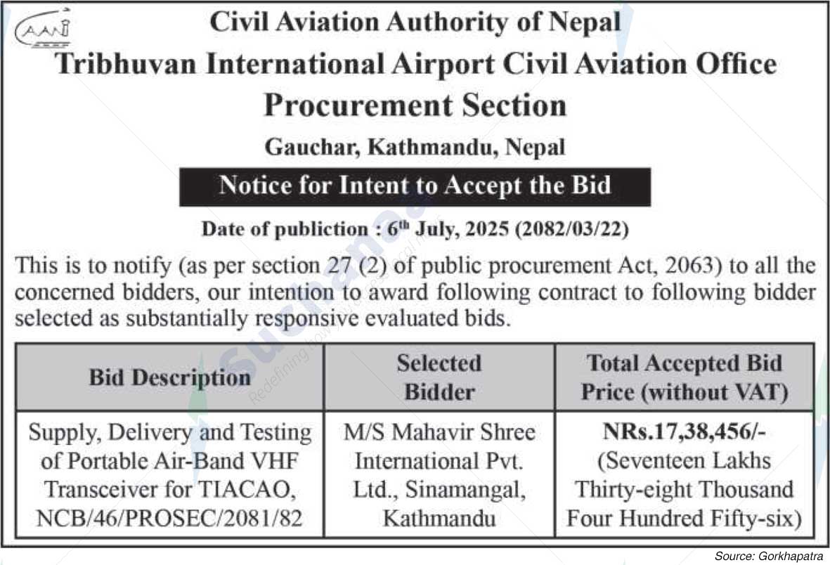 Nepal Civil Aviation Authority