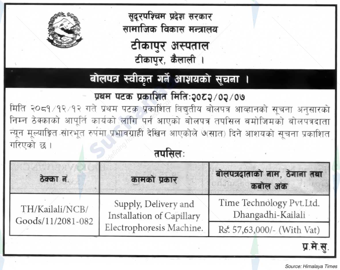 Tikapur Hospital