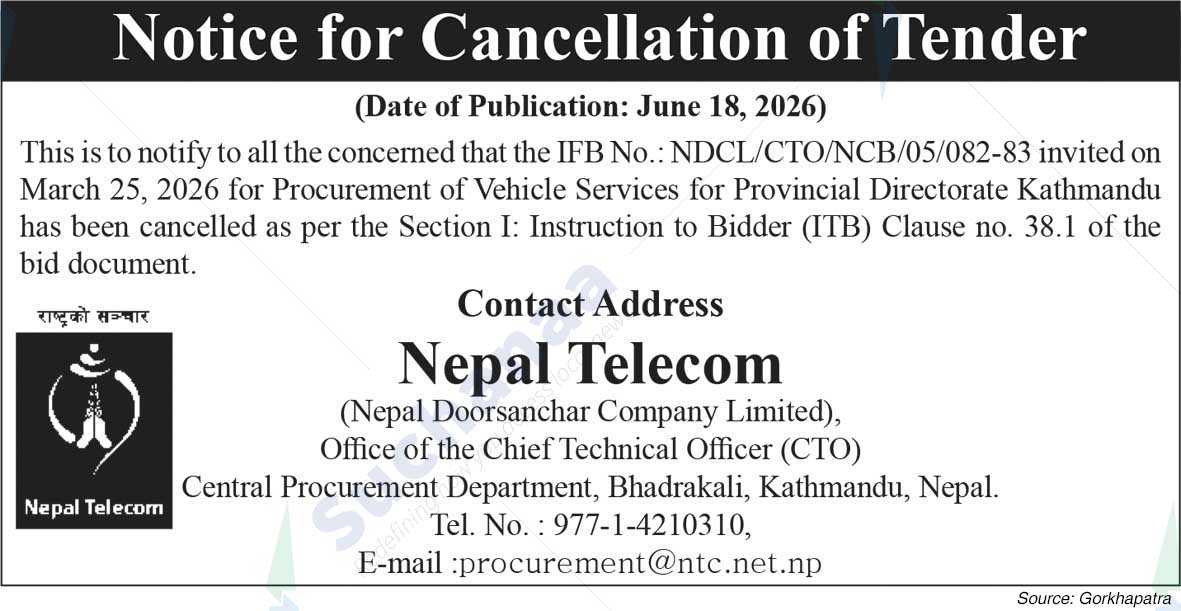 Nepal Doorsanchar Company Limited (NTC)