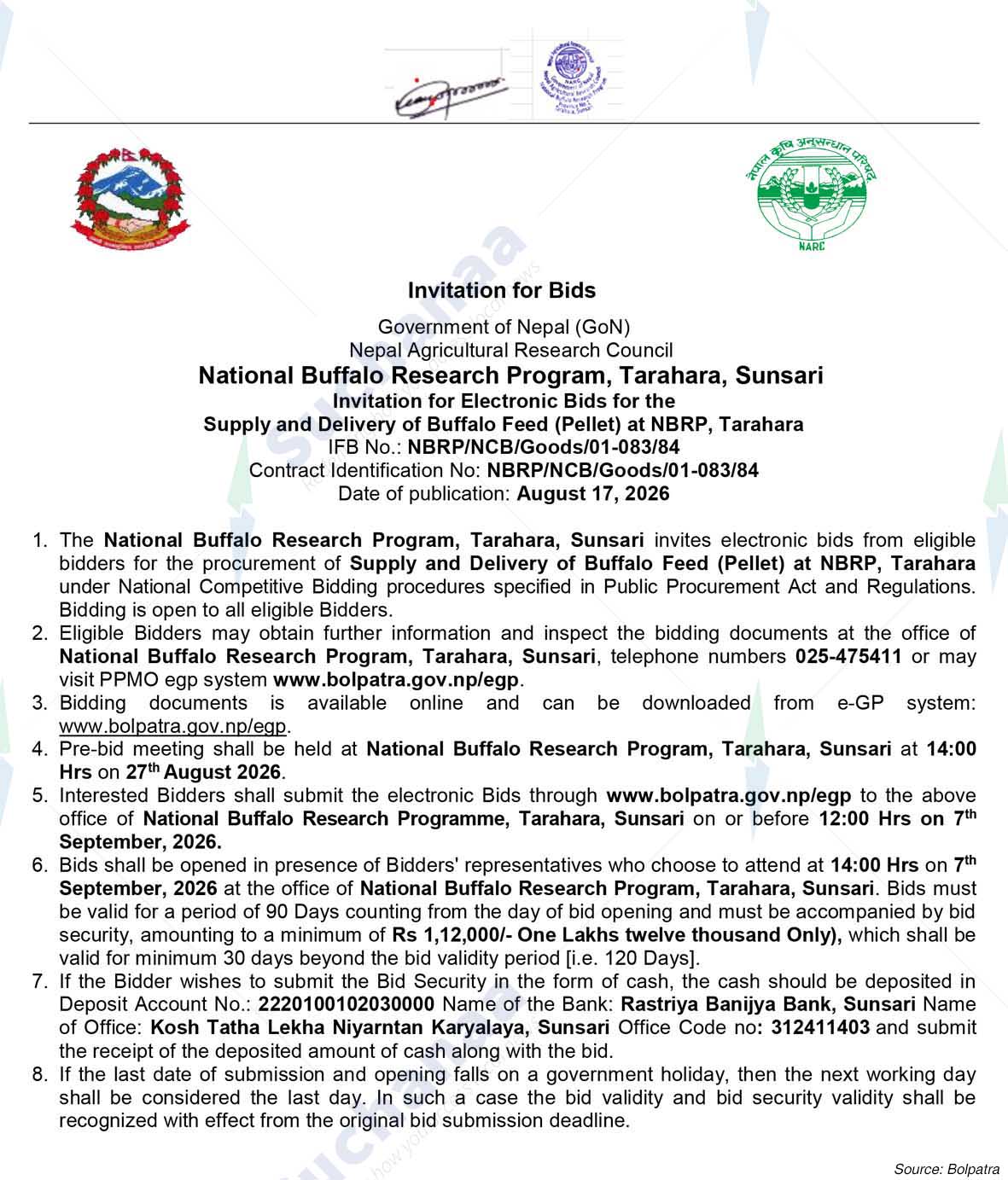 National Buffalo Research Programme