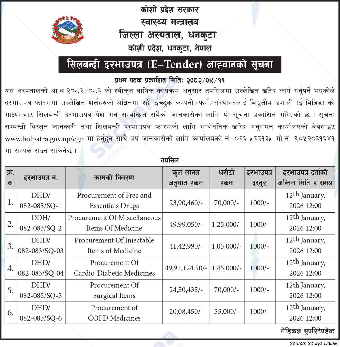 District Hospital, Dhankuta