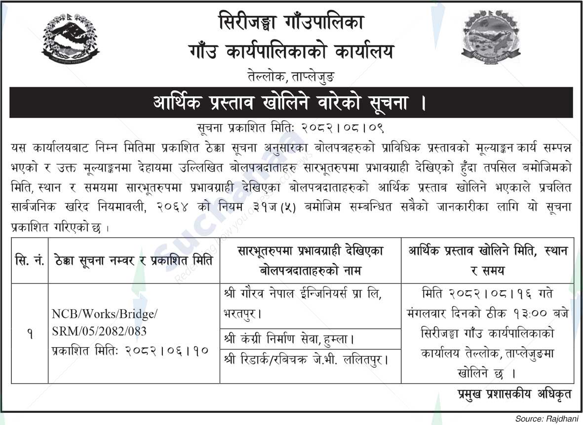 Sirijangha Rural Municipality