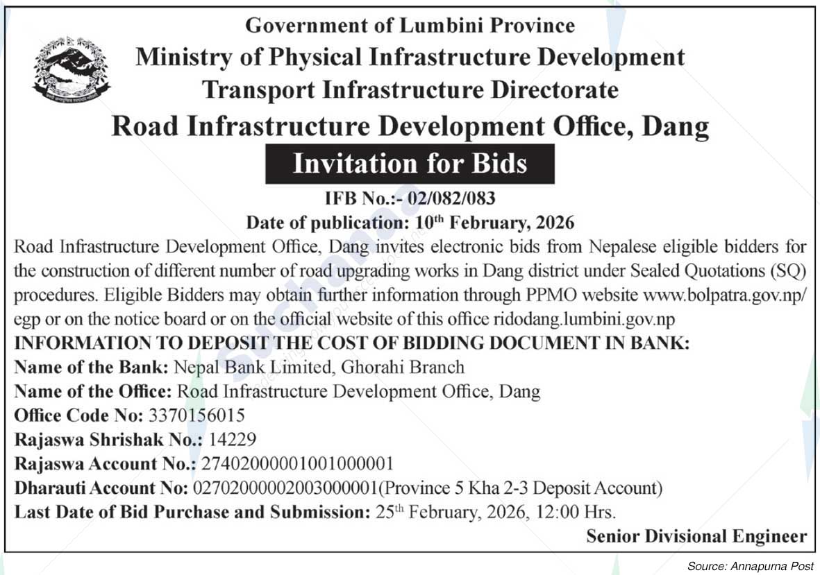 Road Infrastructure Development Office, Dang