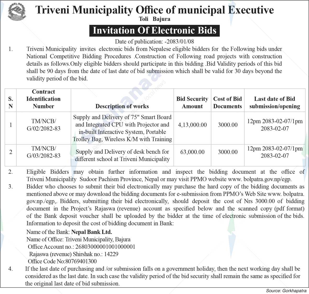 Triveni Municipality