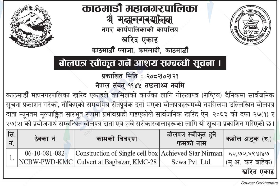 Kathmandu Metropolitan City