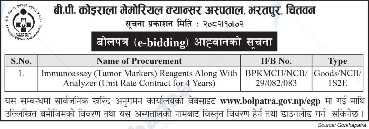 B.P. Koirala Memorial Cancer Hospital