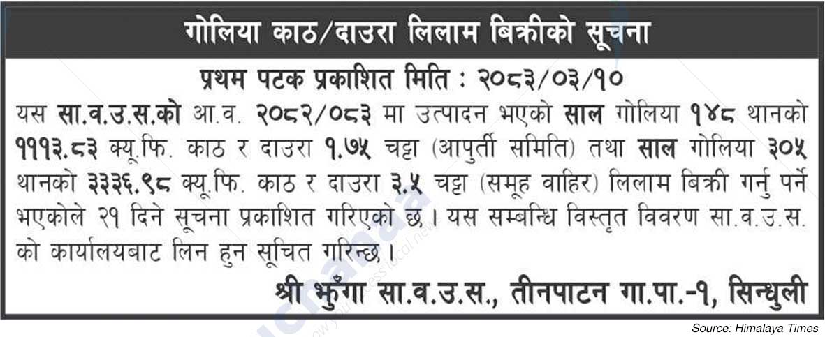 Shree Bhunga Saa.Wa.Wo.Sa.
