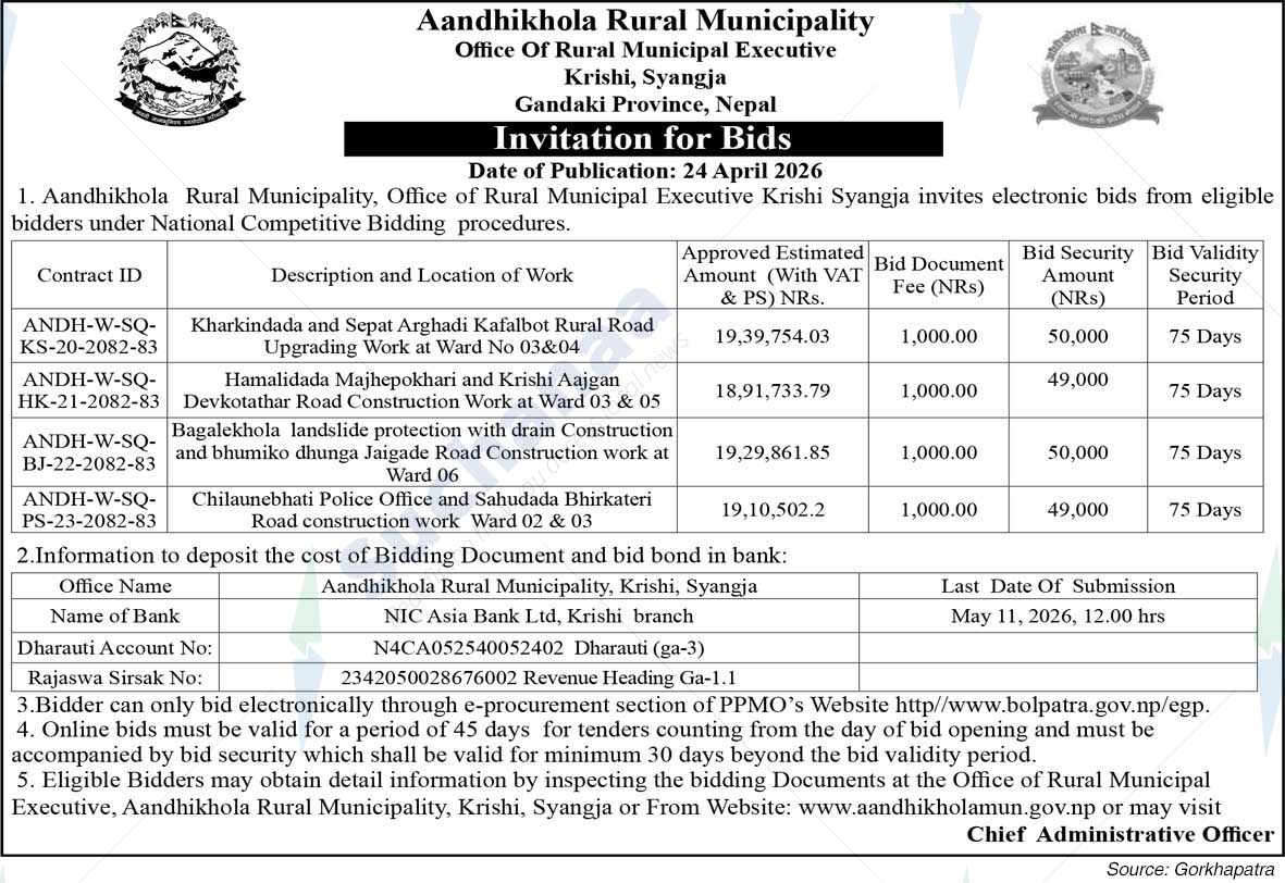 Aandhikhola Rural Municipality