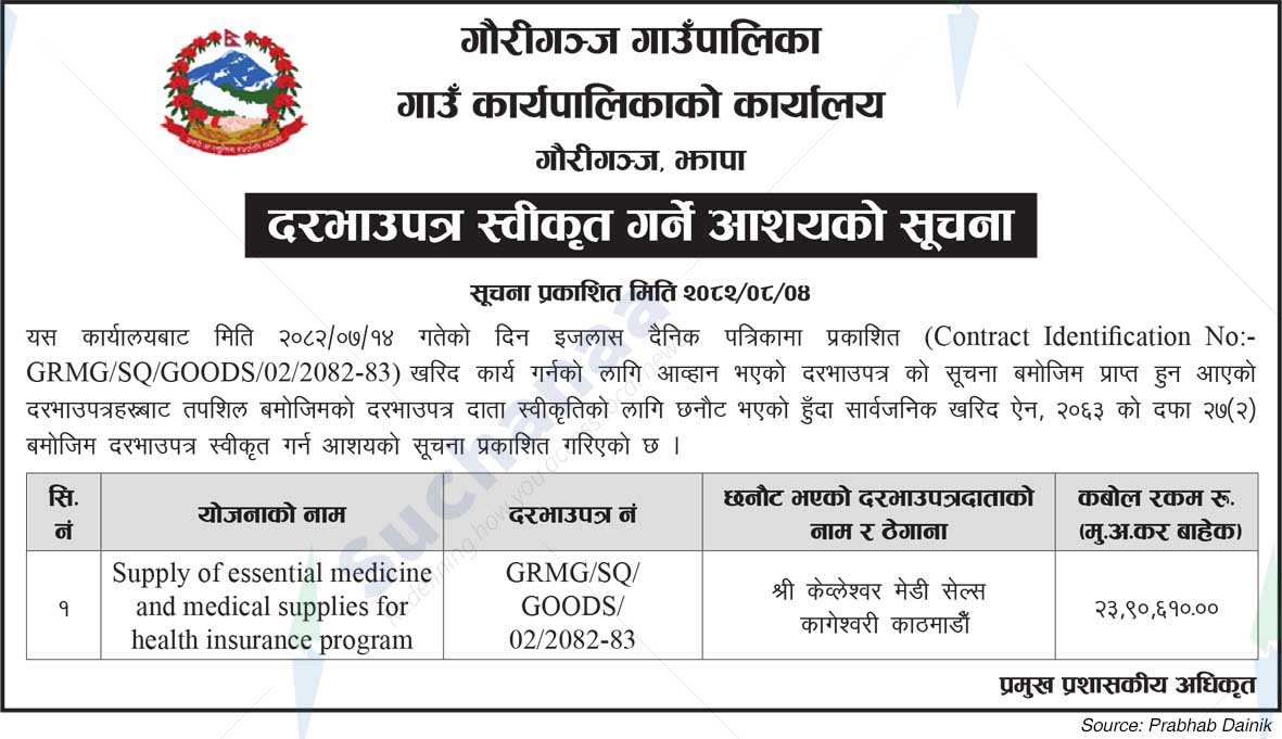 Gauriganj Rural Municipality