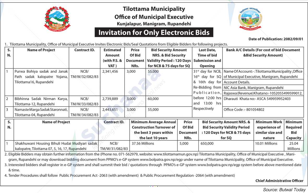 Tilottama Municipality