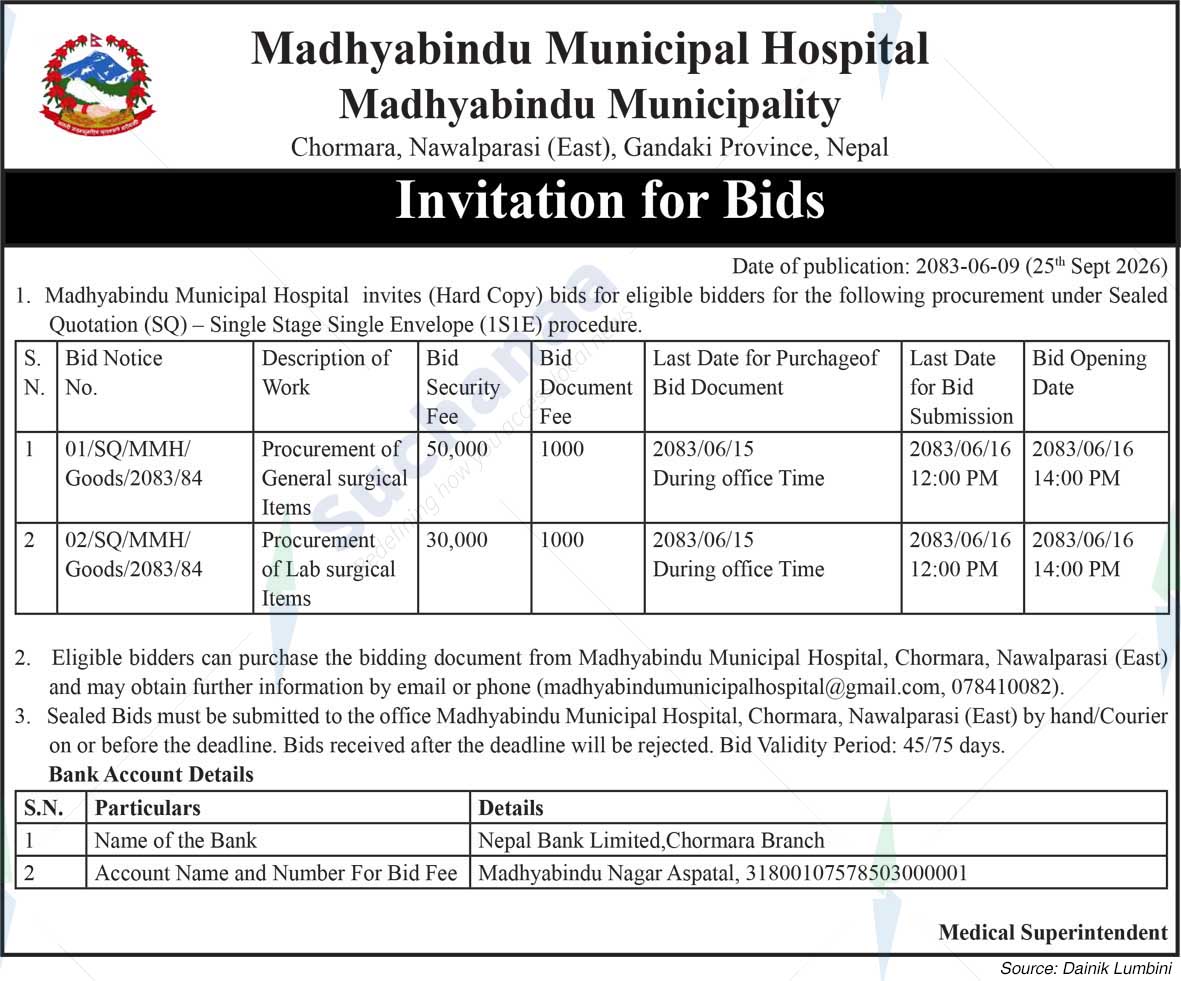 Madhyabindu Nagar Hospital