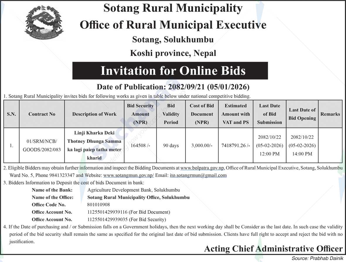 Sotang Rural Municipality