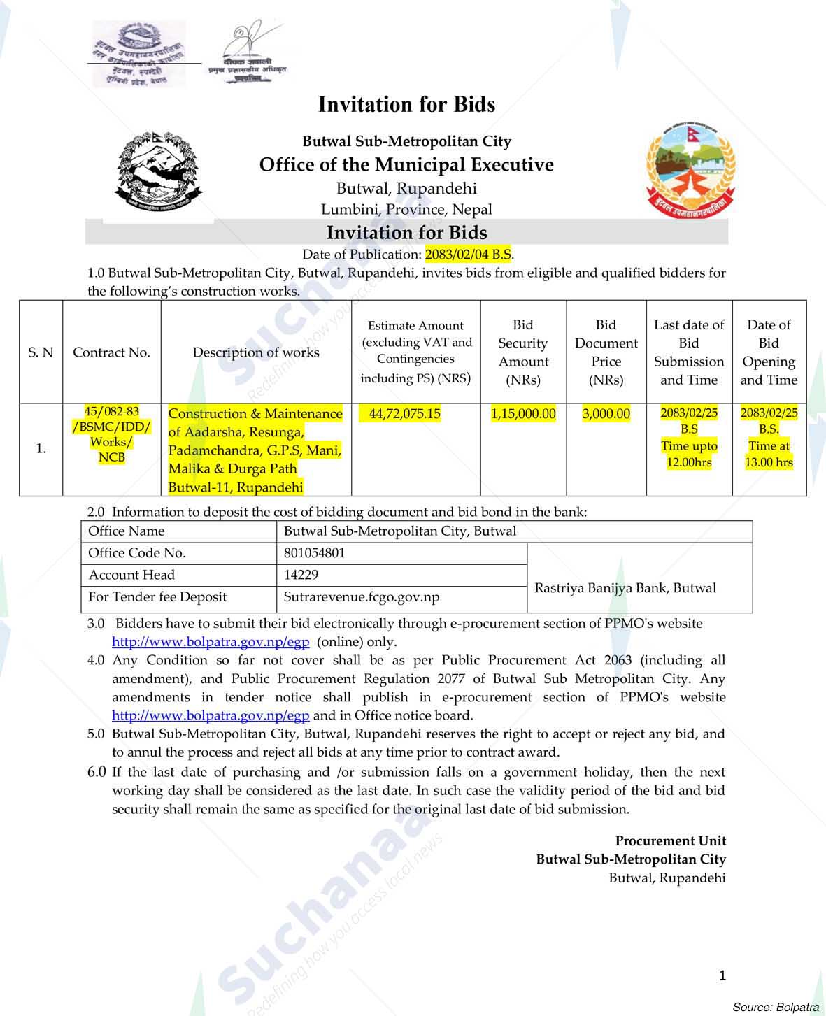 Butwal Sub-Metropolitan City