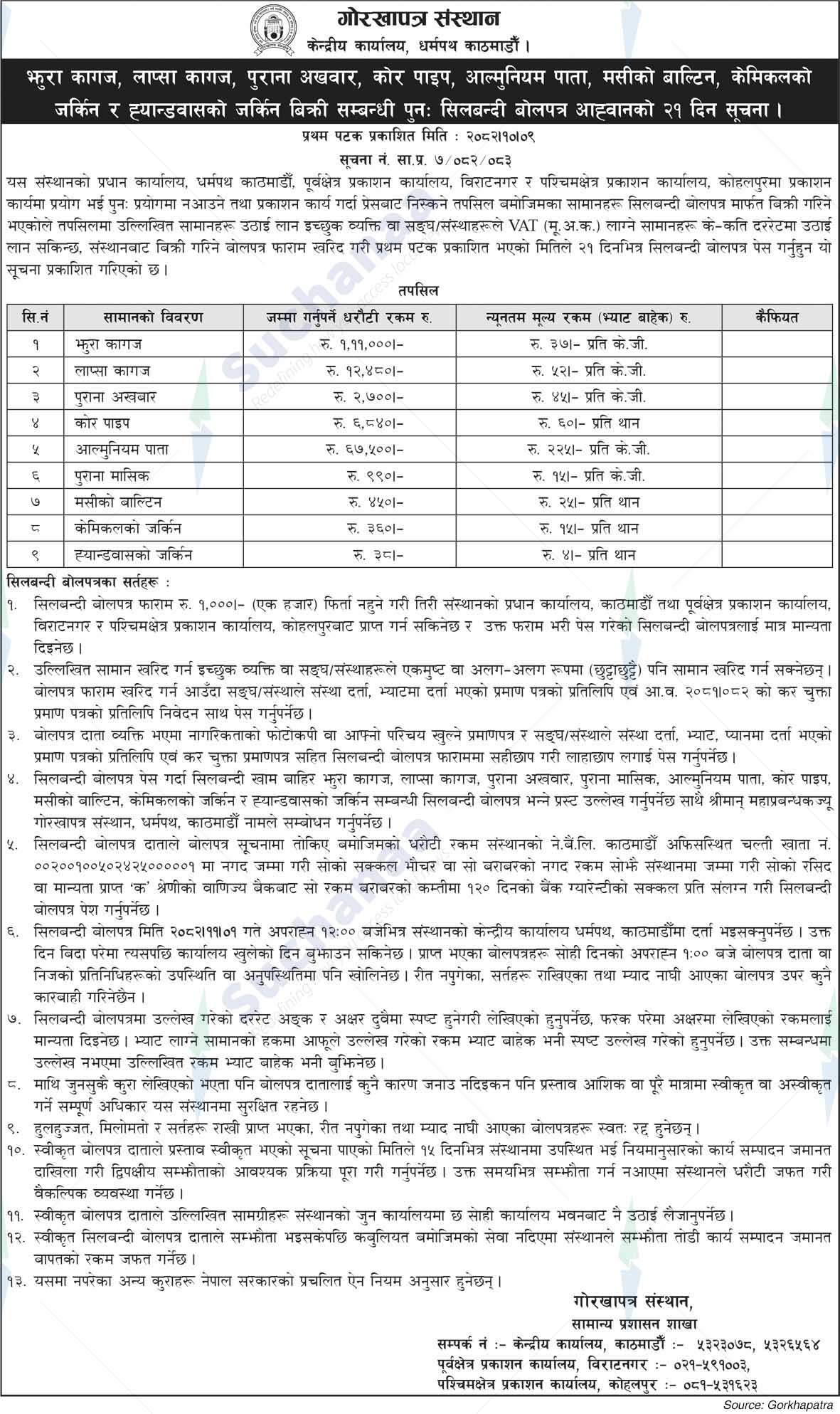 Gorkhapatra Corporation