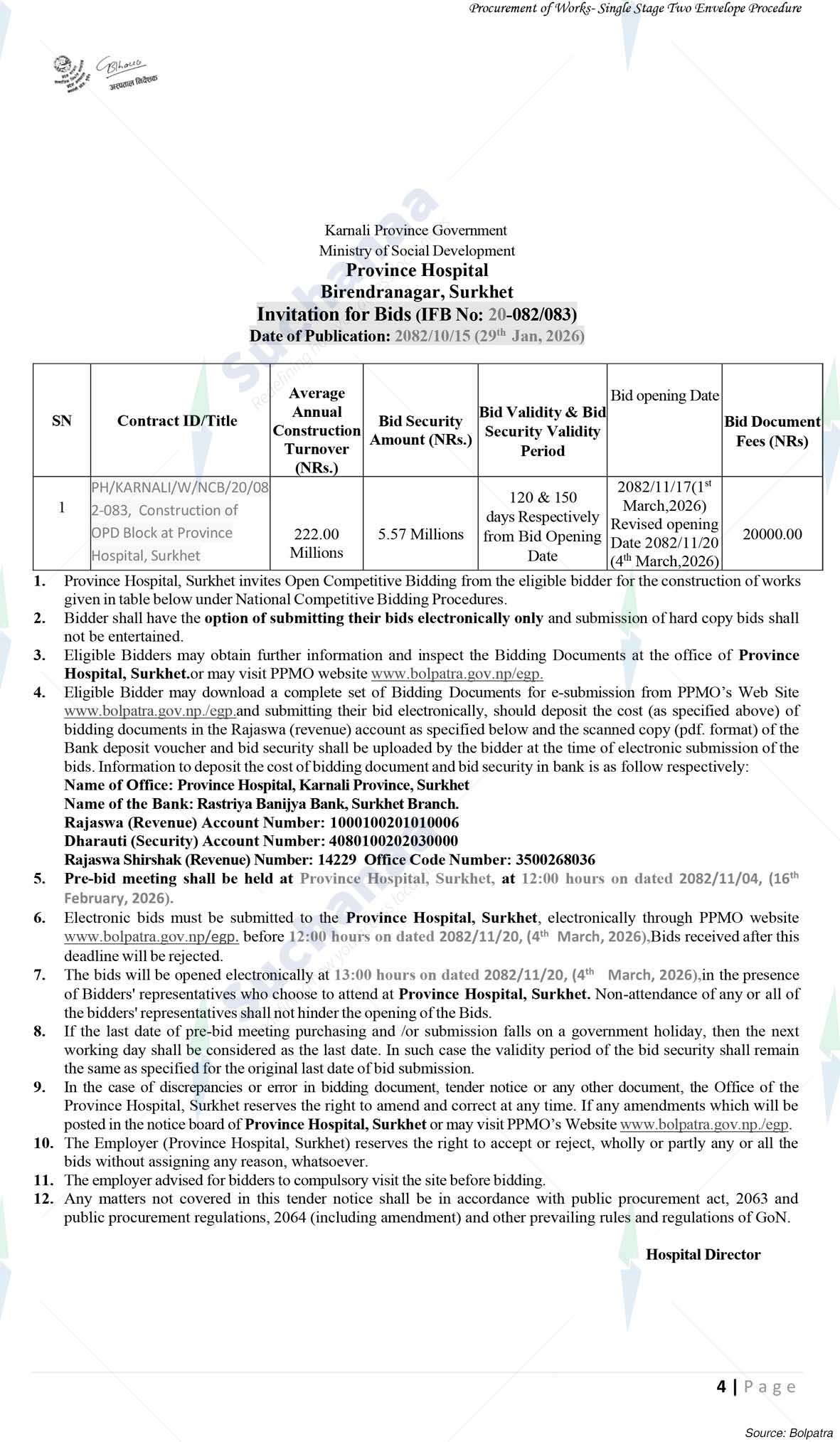 Province Hospital Surkhet