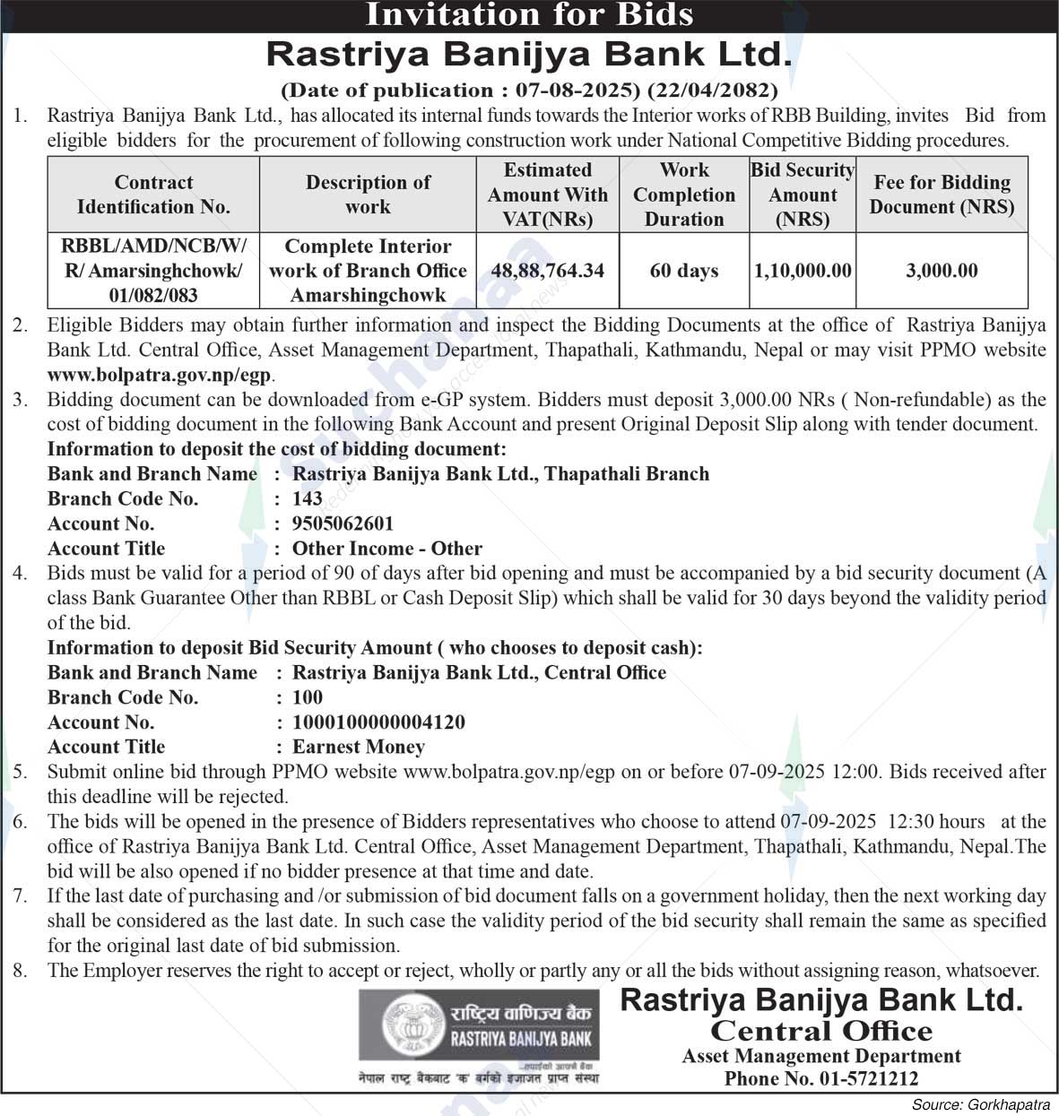 Rastriya Banijya Bank Ltd.