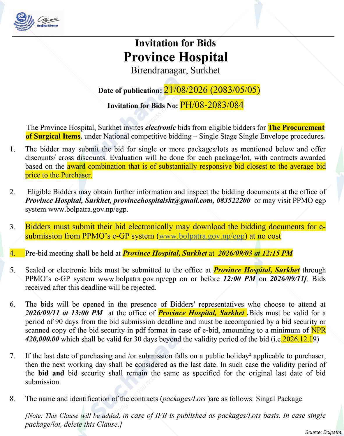 Province Hospital Surkhet