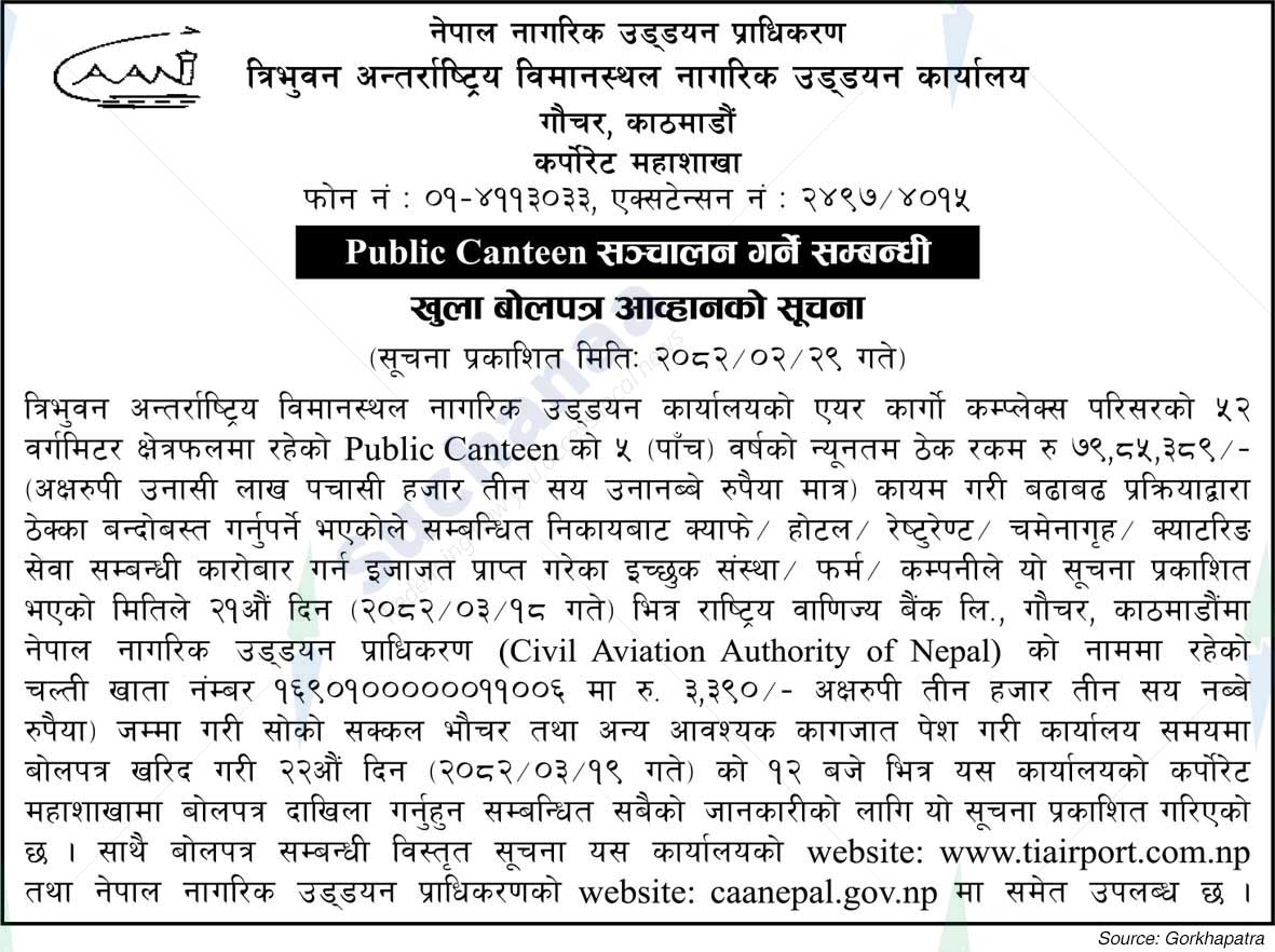 Tribhuvan International Airport