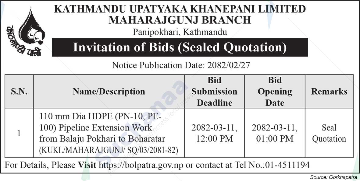 Kathmandu Upatyaka Khanepani Limited