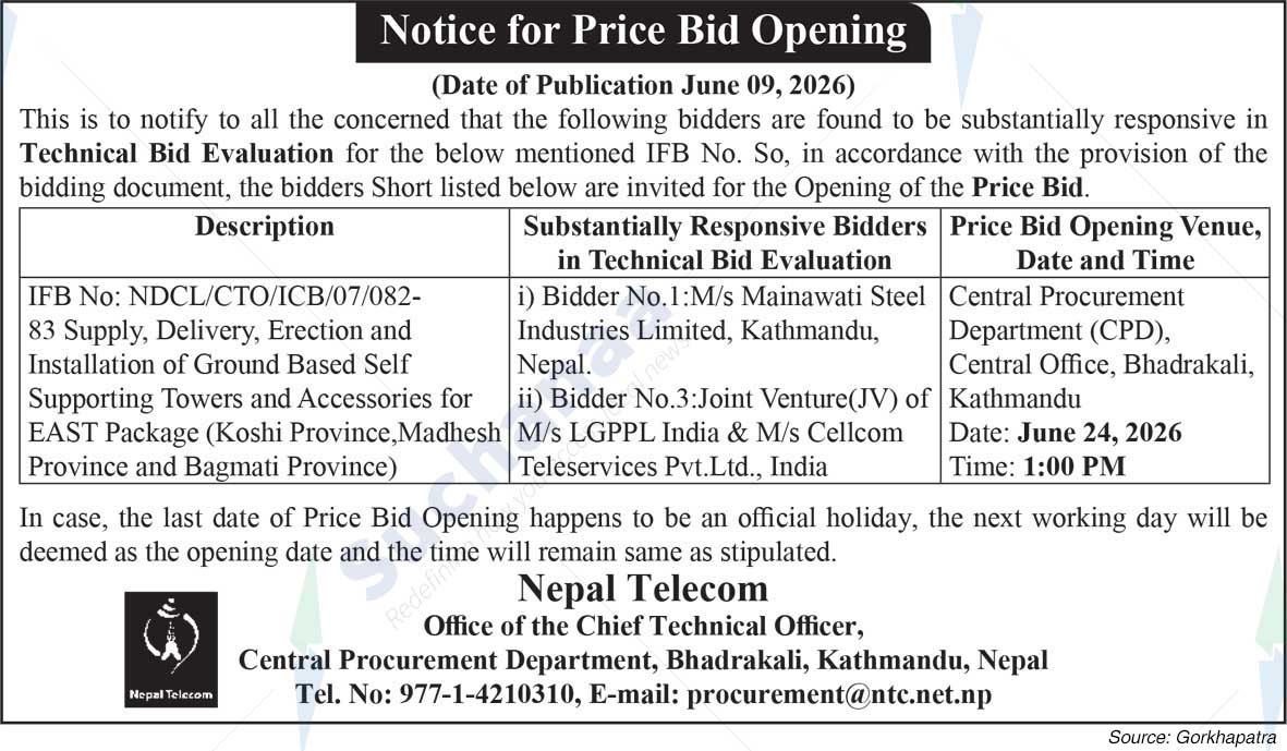 Nepal Doorsanchar Company Limited (NTC)
