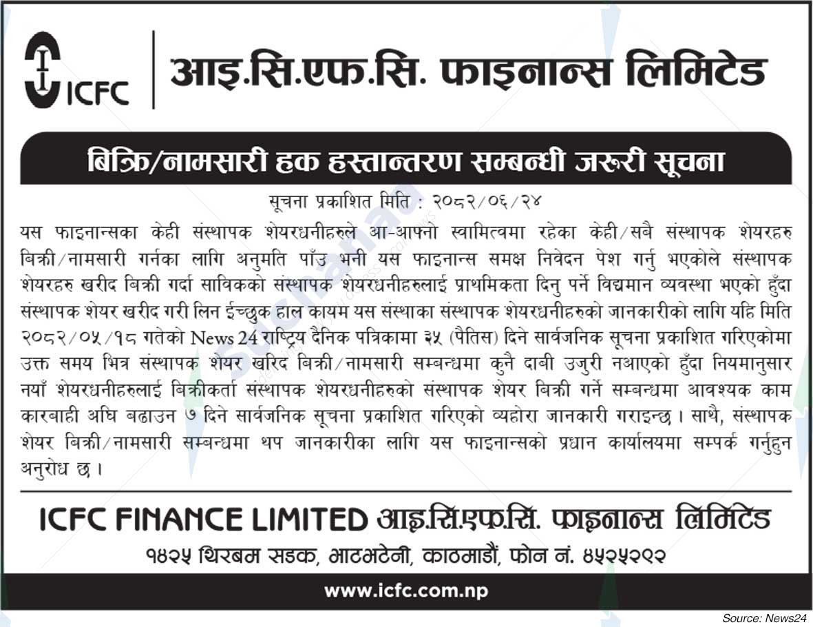 ICFC Finance Limited