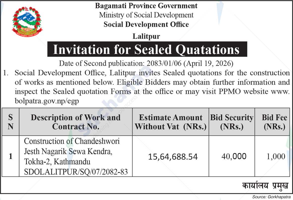 Social Development Office, Lalitpur