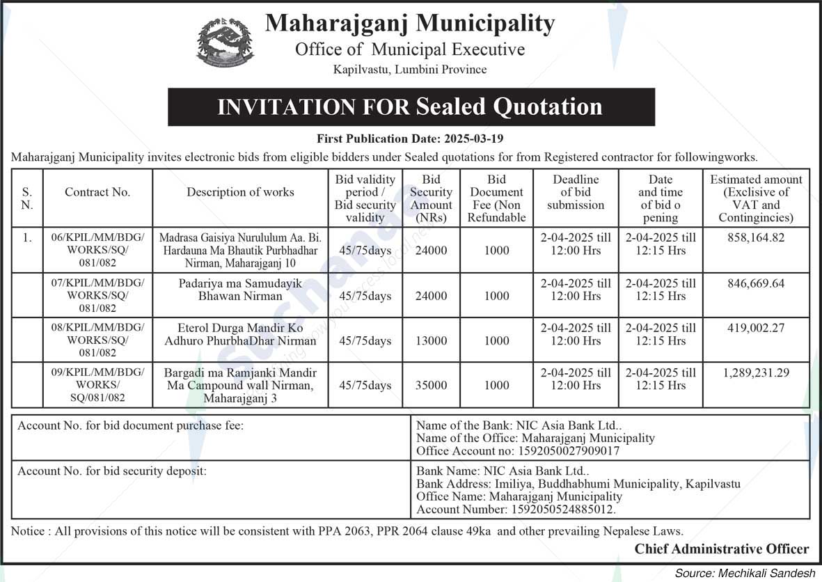 Maharajganj Municipality