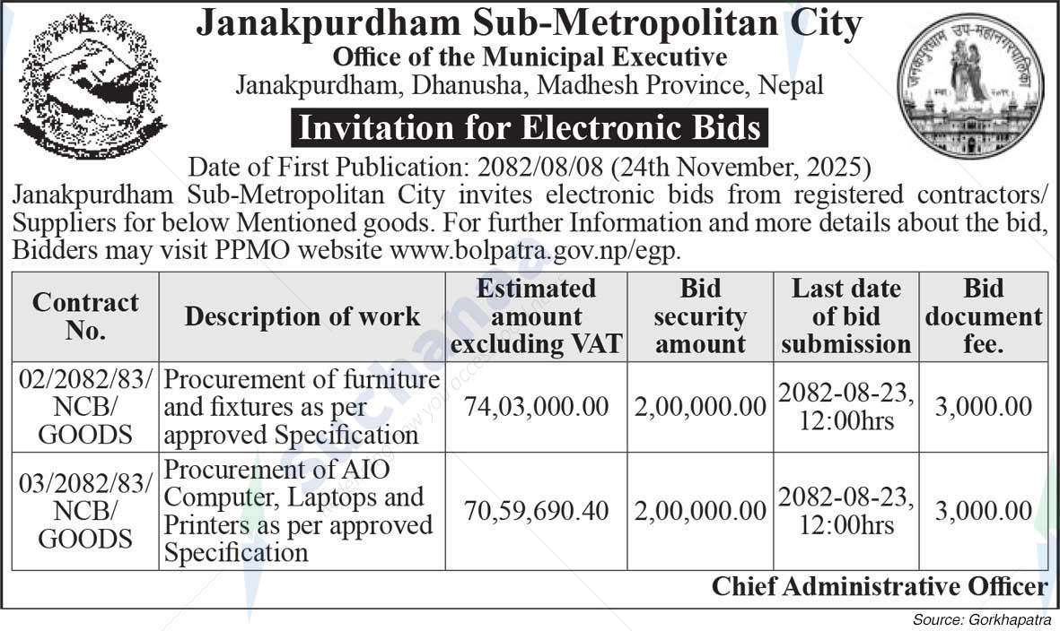 Janakpurdham Sub-Metropolitian City