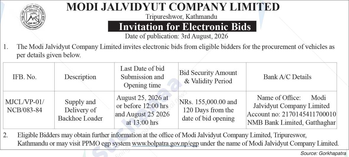 Modi Jalvidyut Company Limited