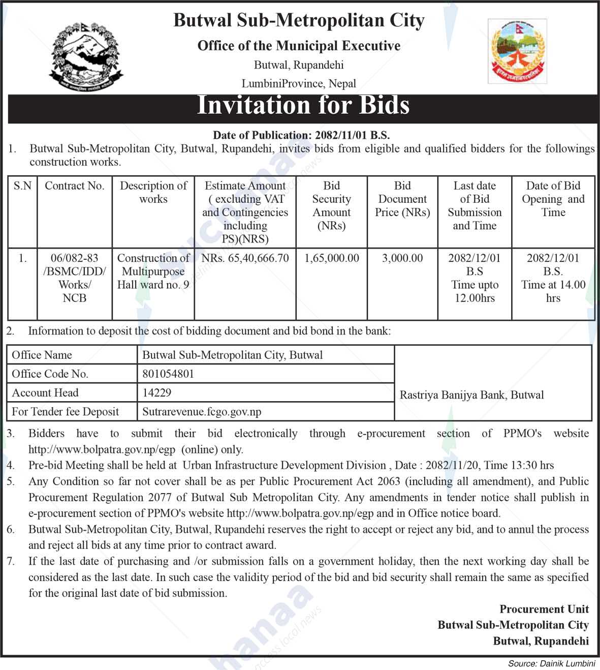 Butwal Sub-Metropolitan City