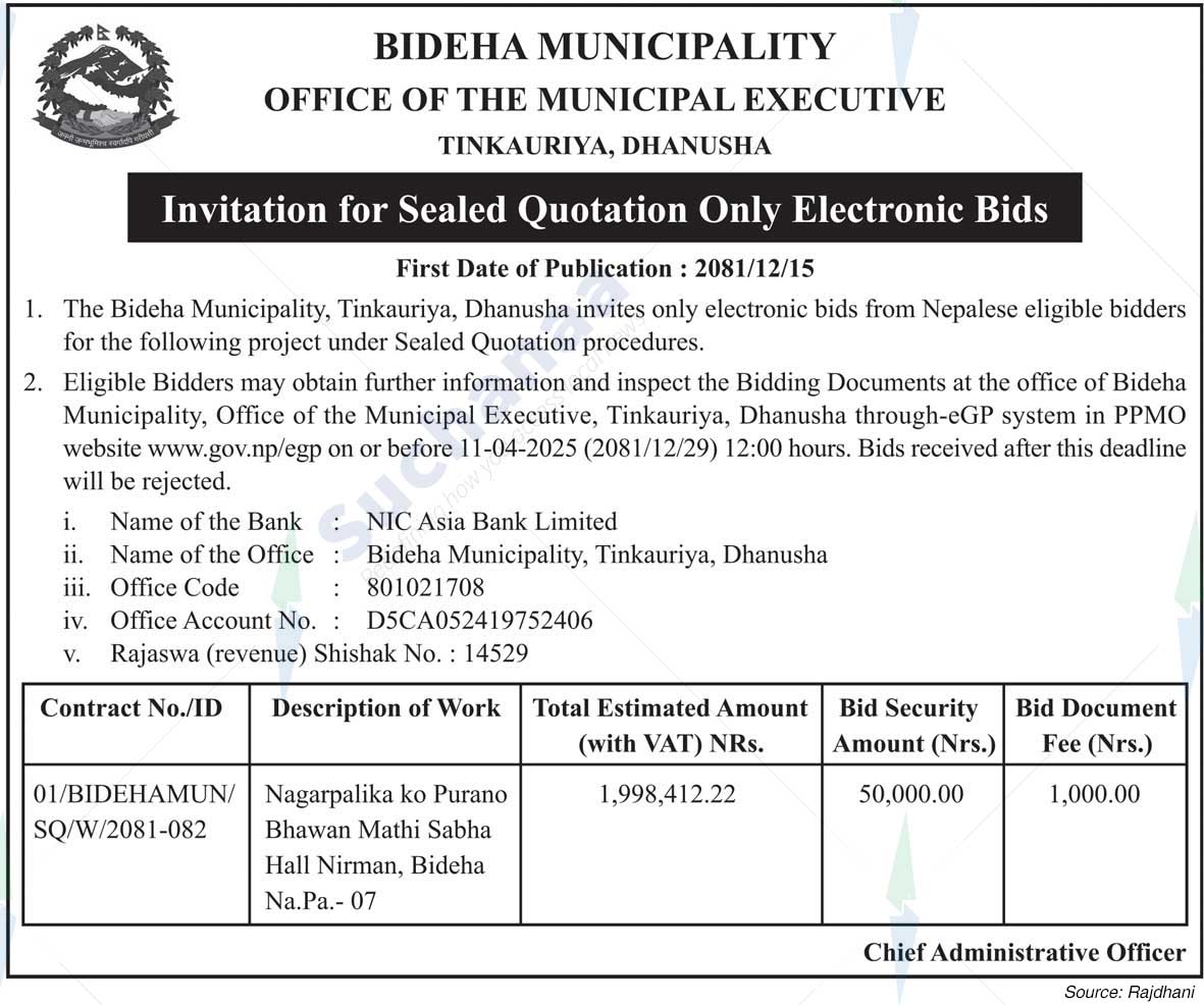 Bideha Municipality