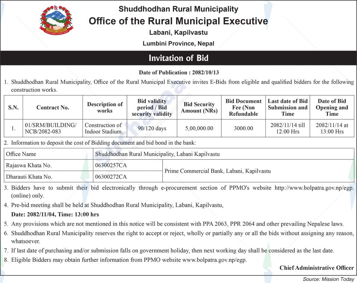 Shuddhodhan Rural Municipality