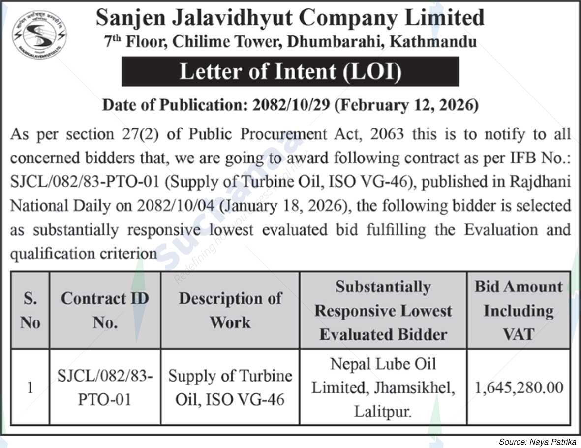 Sanjen Jalavidhyut Company Limited