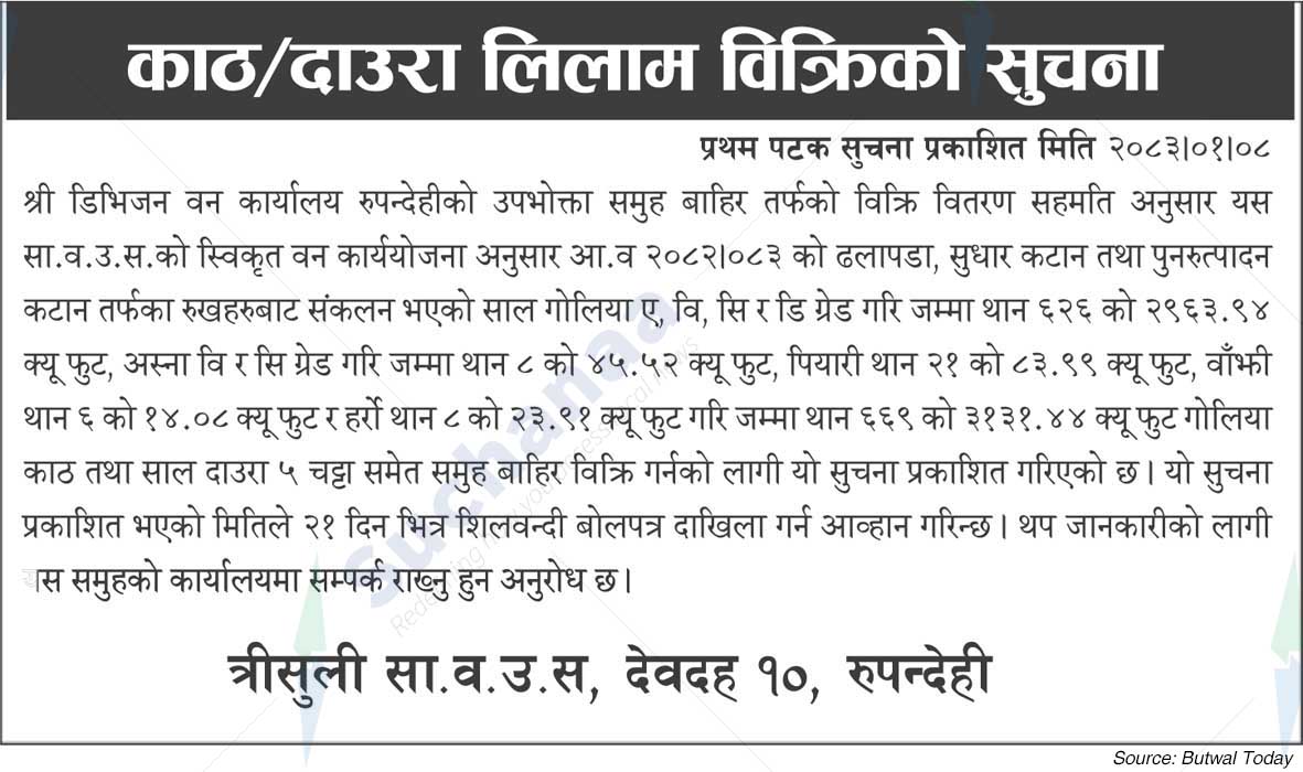 Trisuli Saa. Wa.Wo.Sa.