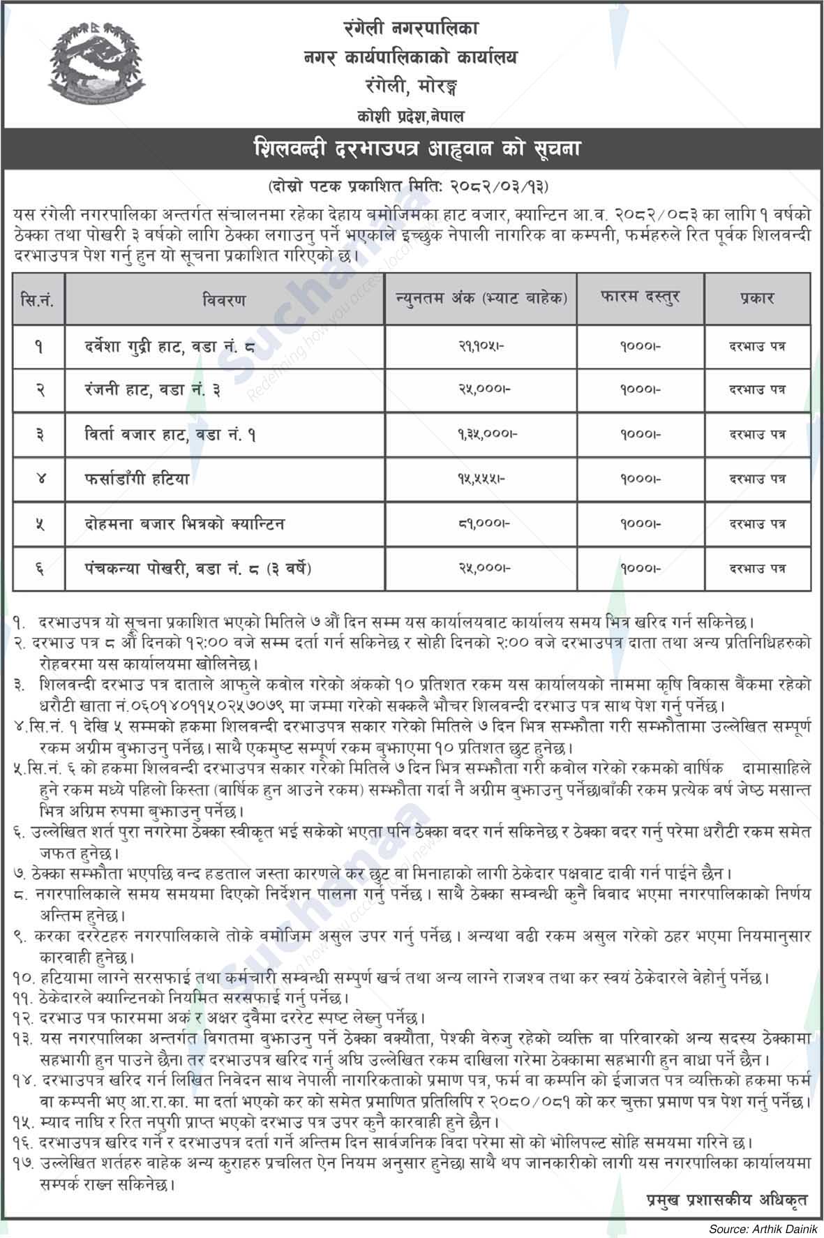 Rangeli Municipality