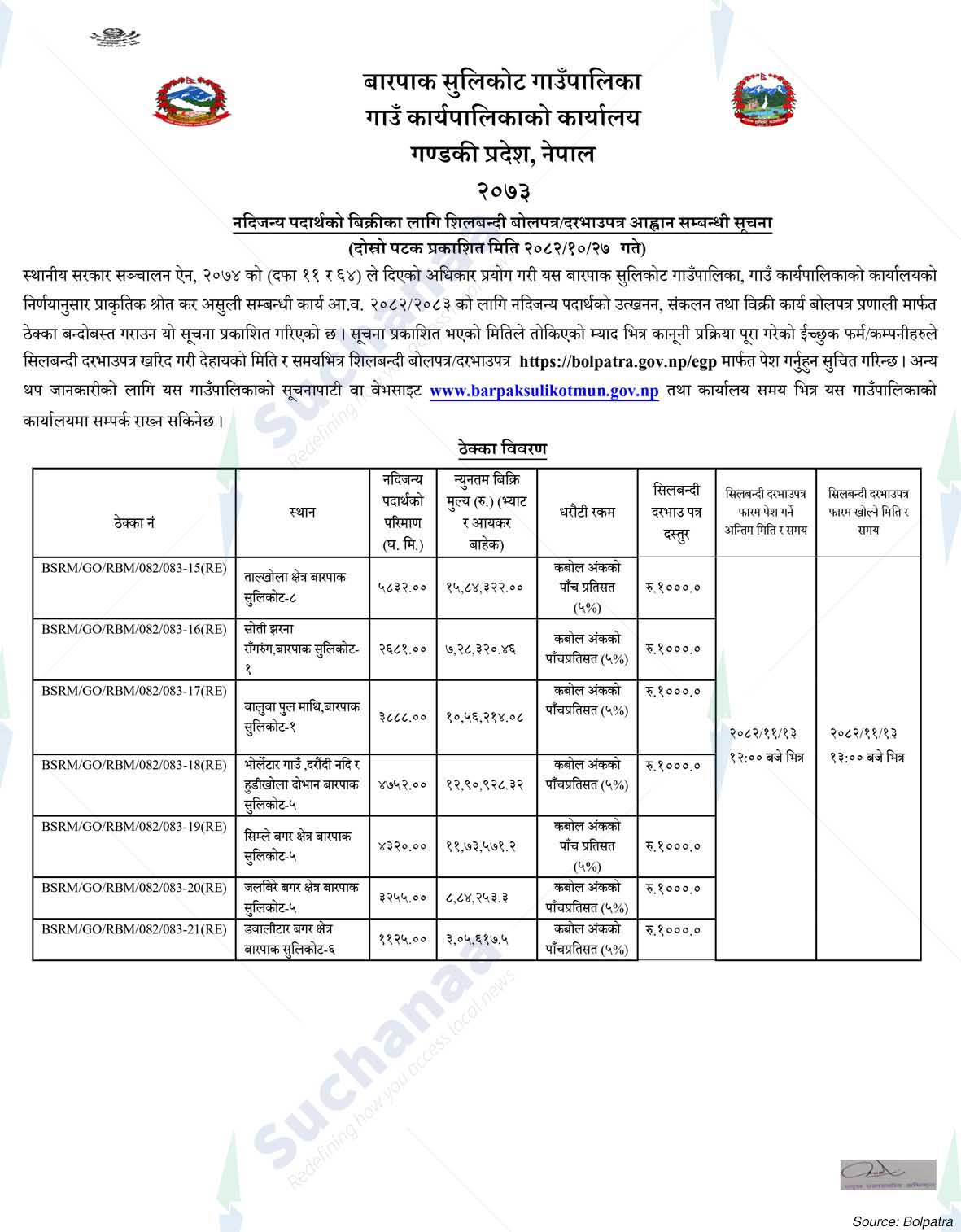 Barpak Sulikot Rural Municipality