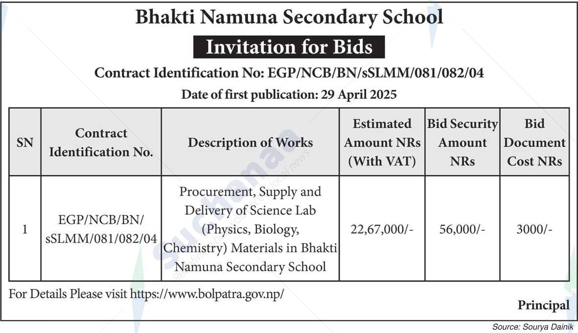 Bhakti Namuna Secondary School