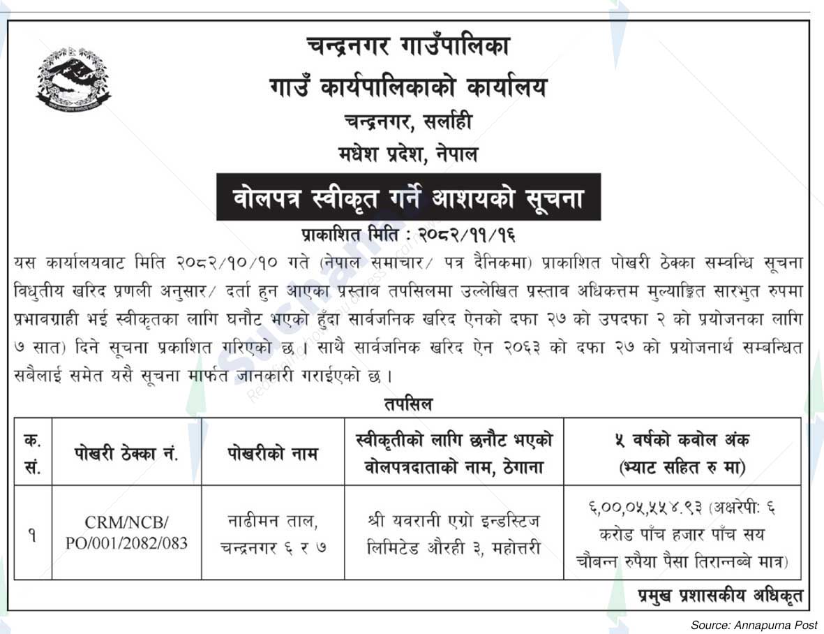 Chandranagar Rural Municipality