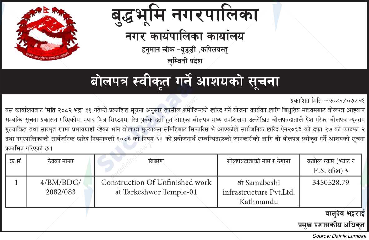 Buddhabhumi Municipality