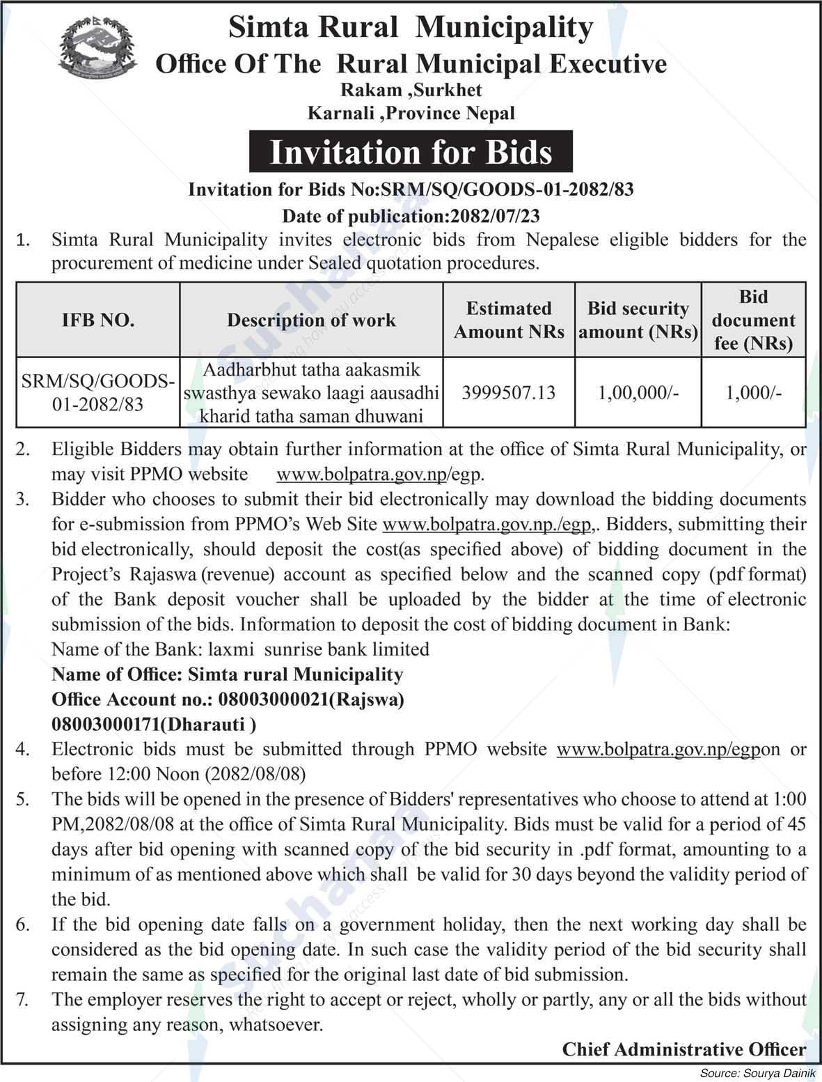 Simta Rural Municipality