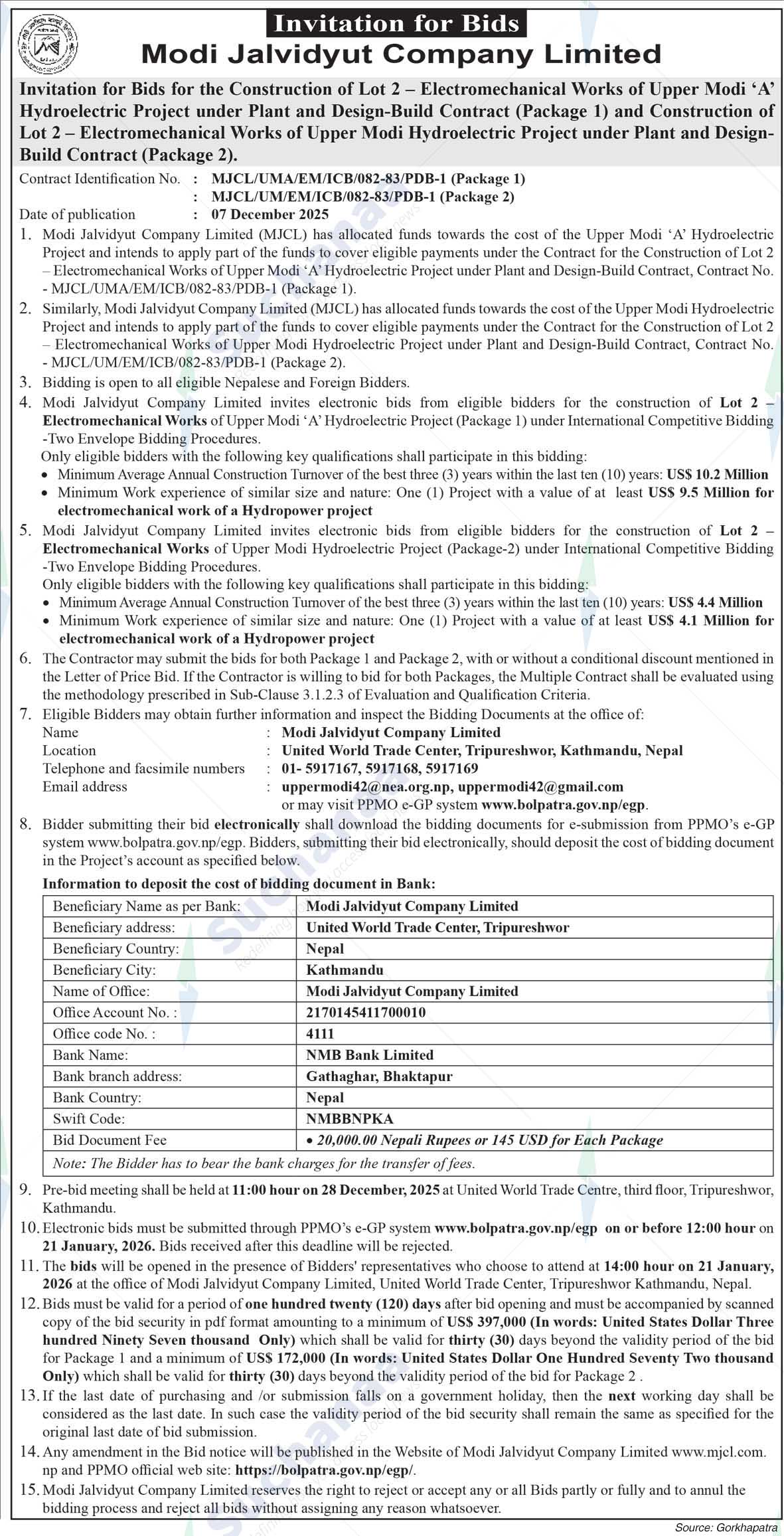 Modi Jalvidyut Company Limited