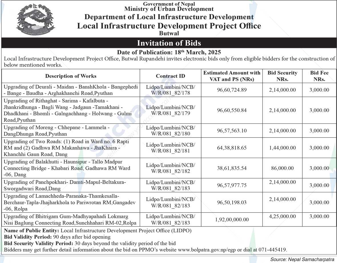 Local Infrastructure Development Project Office